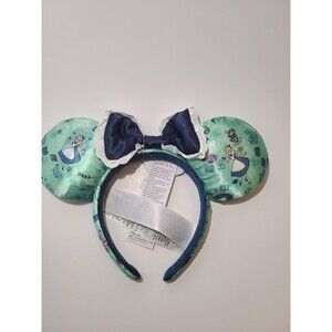 Disney Parks Epcot United Kingdom Alice In Wonderland Minnie Mouse Ears Headband
